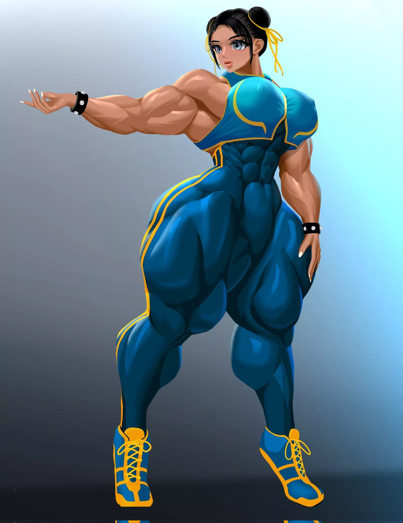 Chun-li from Street fighter [@cmdshftp]