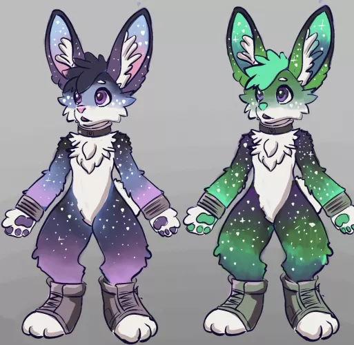 Designing Character, Galaxy or Northern Lights