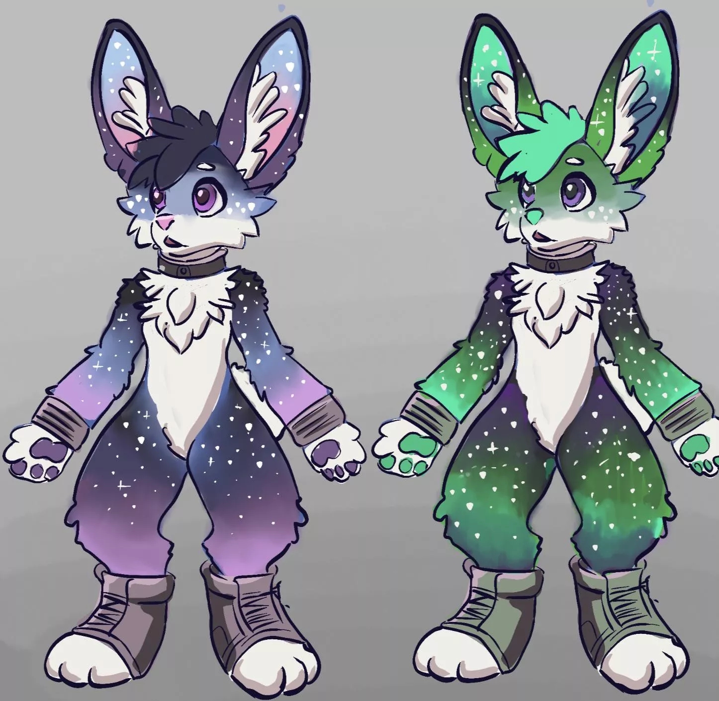 Designing Character, Galaxy or Northern Lights