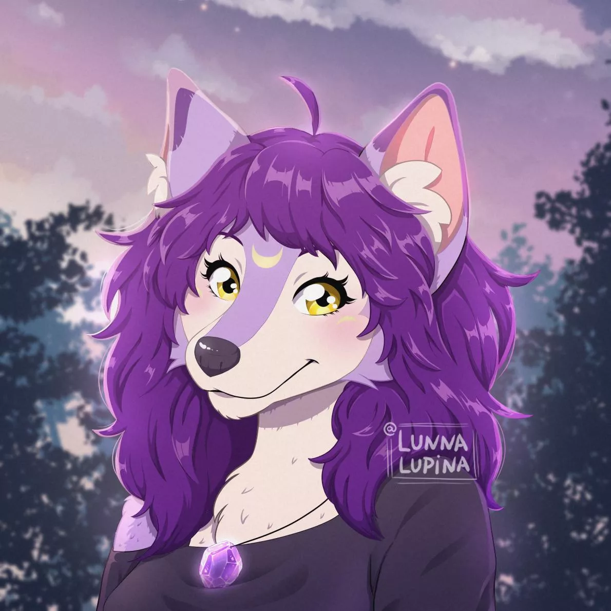 Finally I made a new bust for my fursona! 
I'm happy to have the time to finish it! Hehehe!
Comms Open again, guys!!