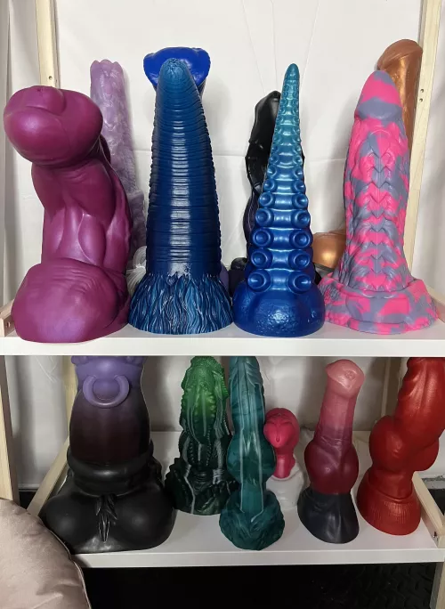 Got my latest order in! And I think I need a new shelf