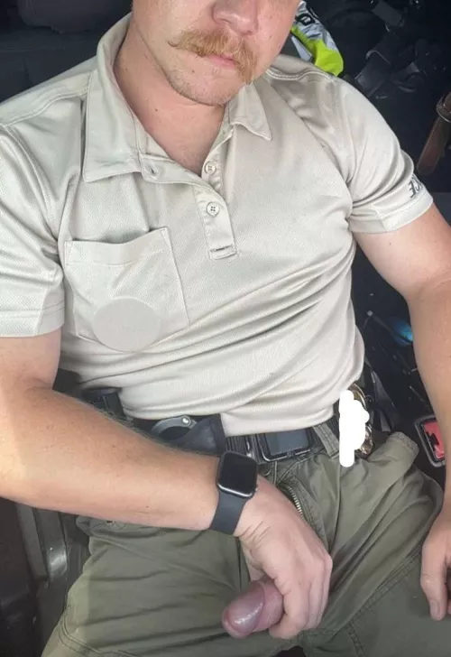 I caught the suspect redhanded