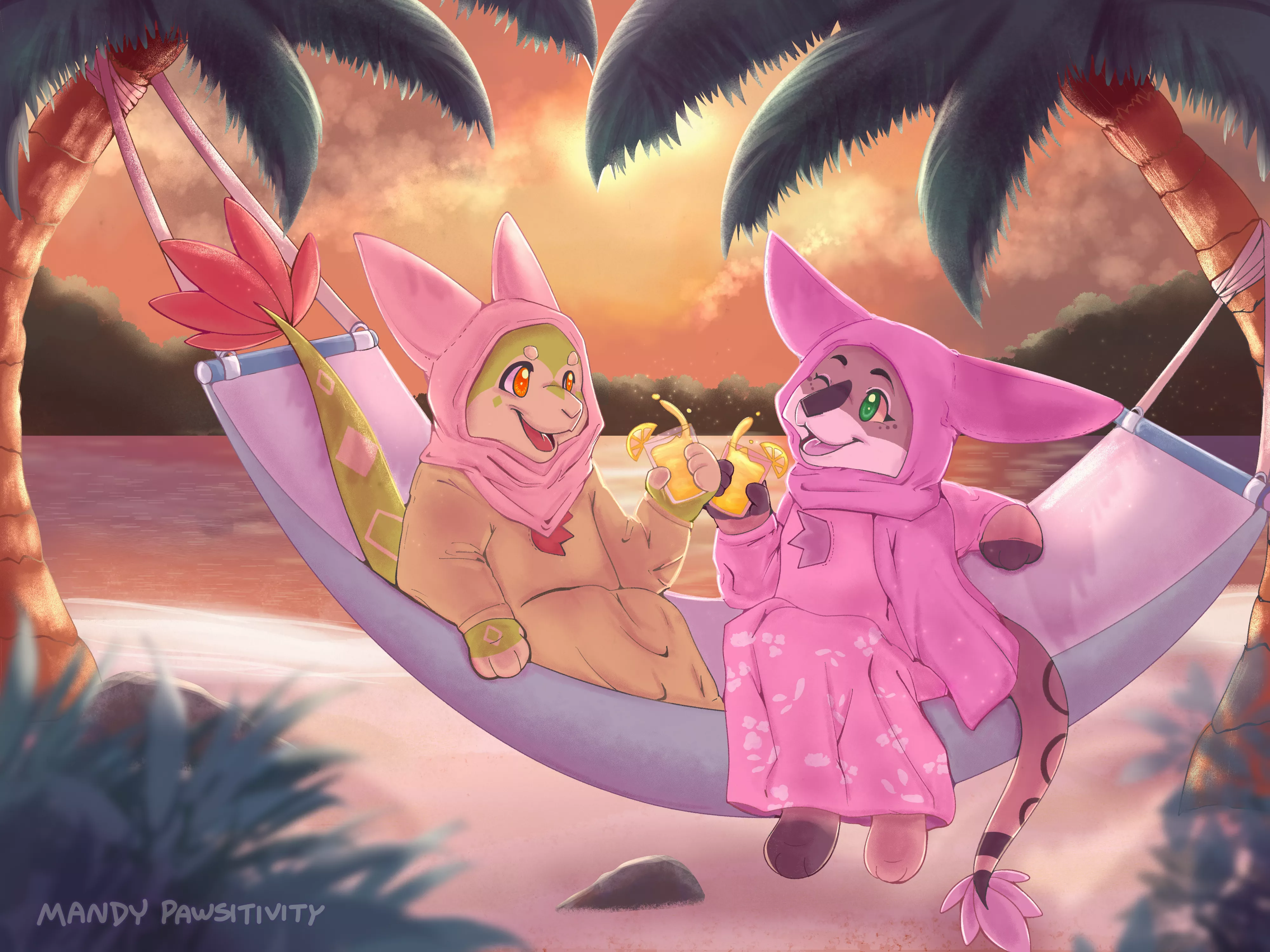 If you could take your friend anywhere, where would it be? 💙 [Art by me]