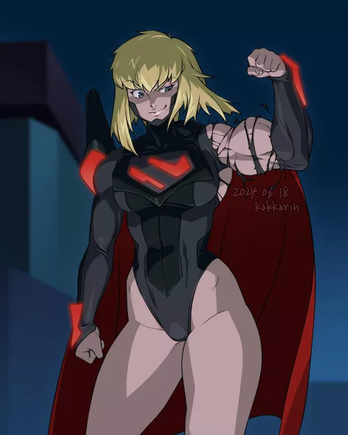 Kara from '__ Adventures with Superman' [@kakkarin]