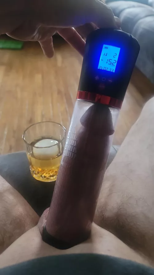 Knob Creek Smoked Maple and a good pump session.