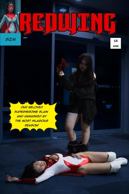 Last issue of REDWING just got released, looks like our heroine met her demise this time.