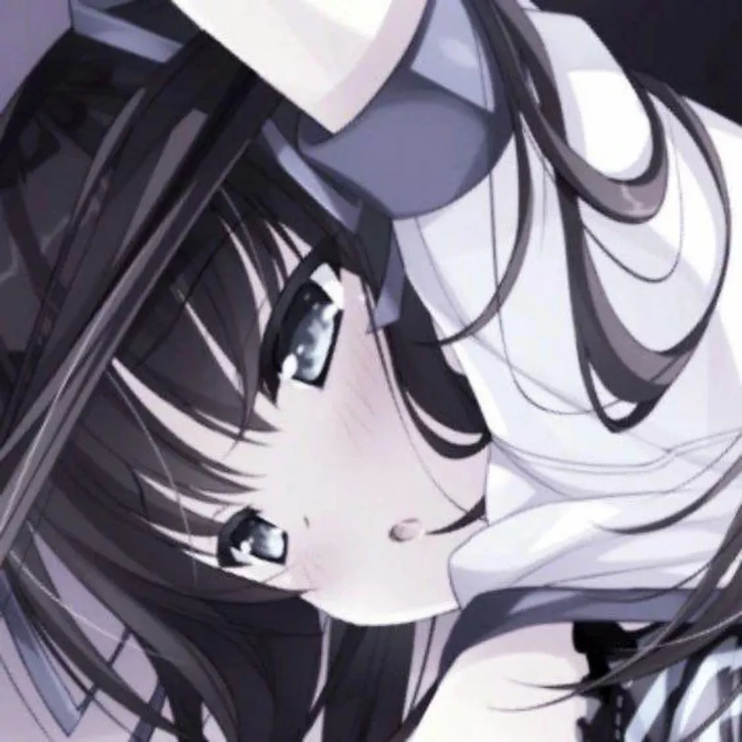 LF Color Source: black hair, gray eyes, long hair, blush, open mouth, saliva, clothes, bra, bra pull, breasts, hair ornament, portrait, close up