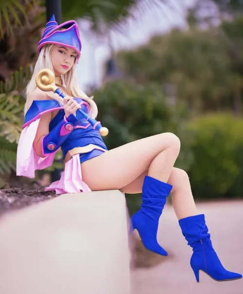 My Dark Magician cosplay (Yu-Gi-Oh!)
