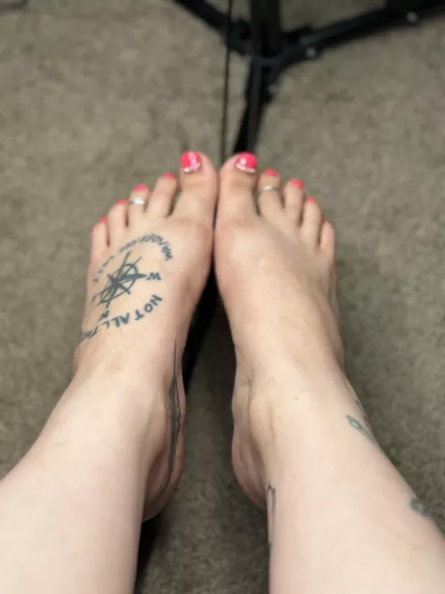 My feet are your everything