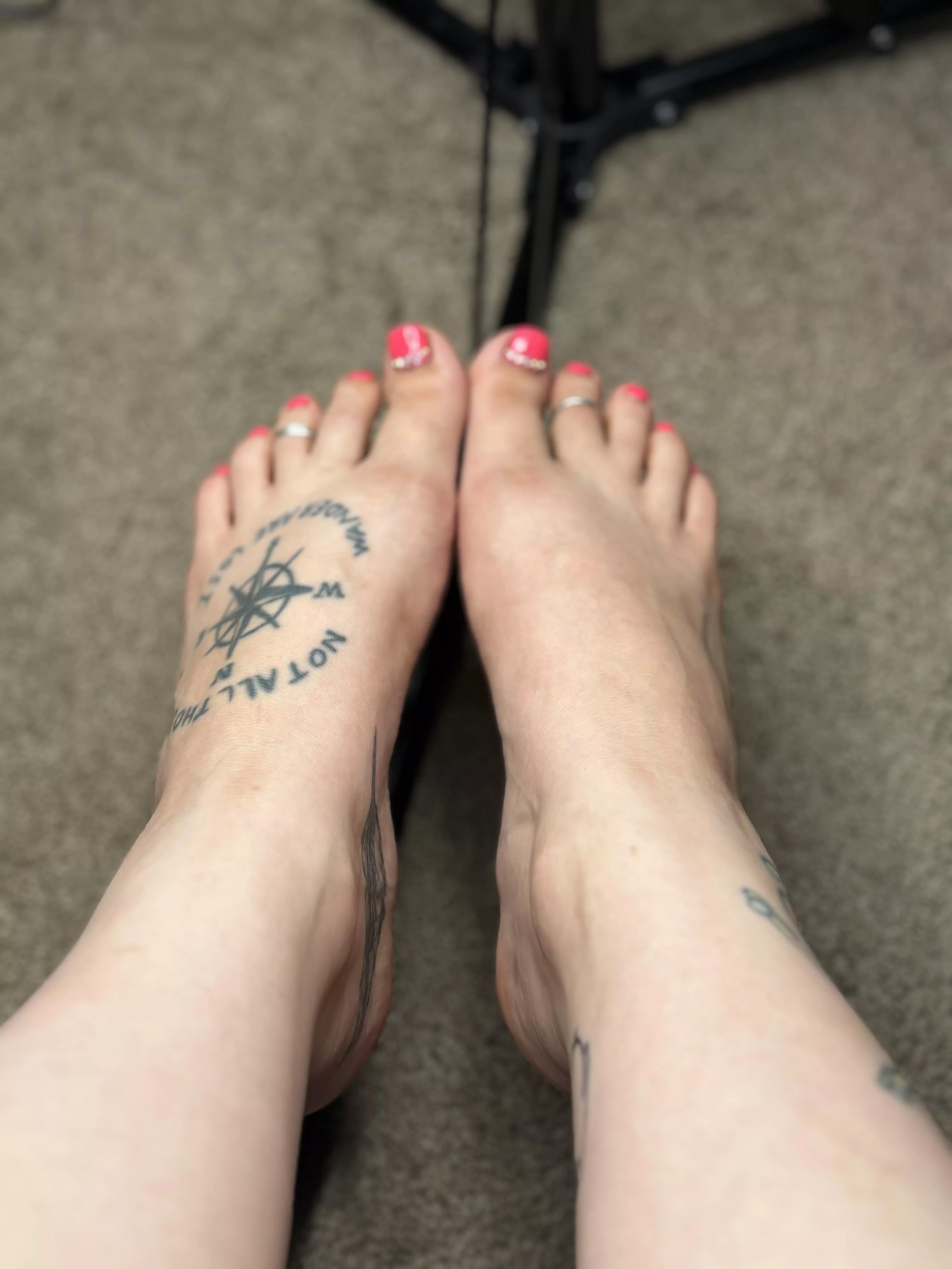 My feet are your everything