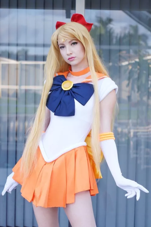 My Sailor Venus cosplay :3