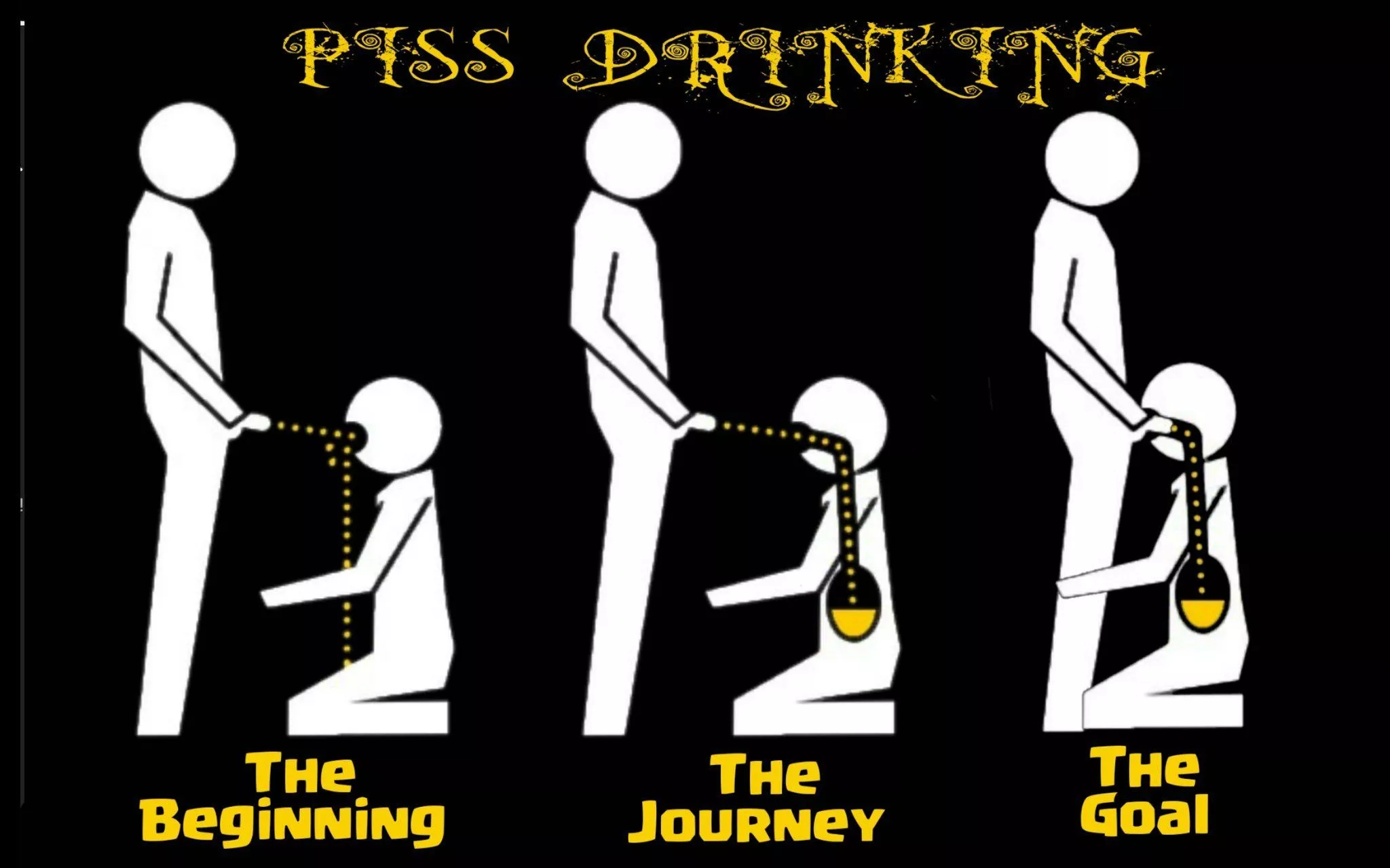 Piss drinker
