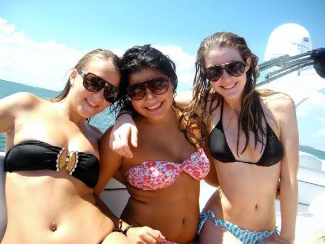 Rank these bikini babes