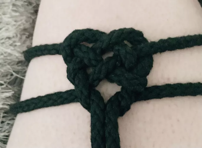 Rope heart :) first attempt