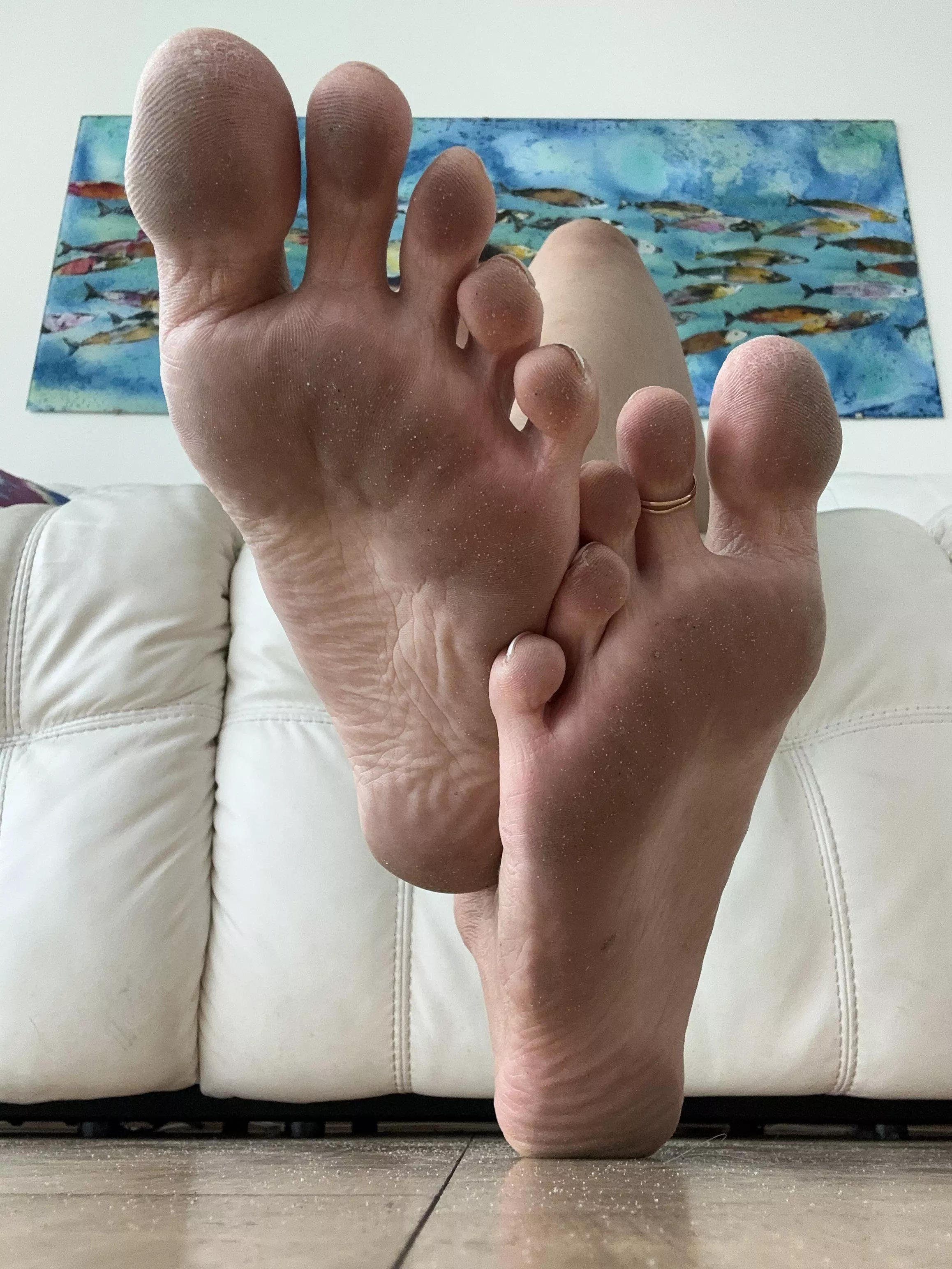 sandy, dirty, and massive 🐟