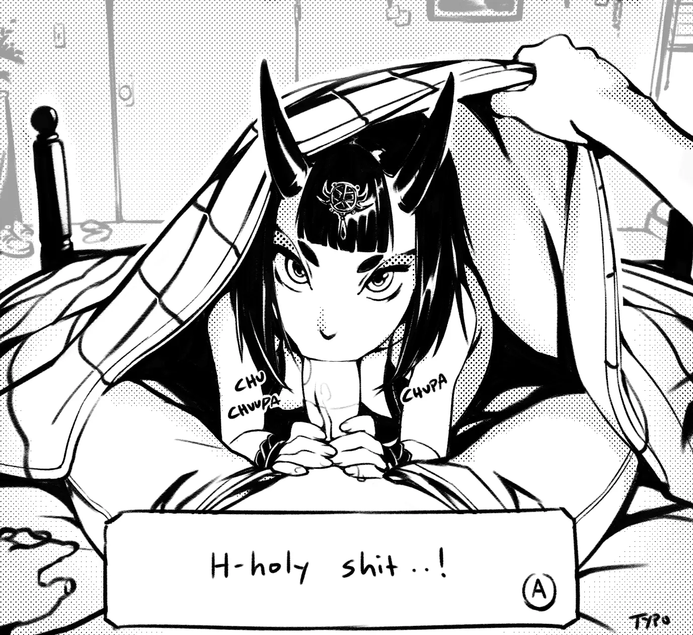 Shuten Douji morning surprise (optionaltypo)