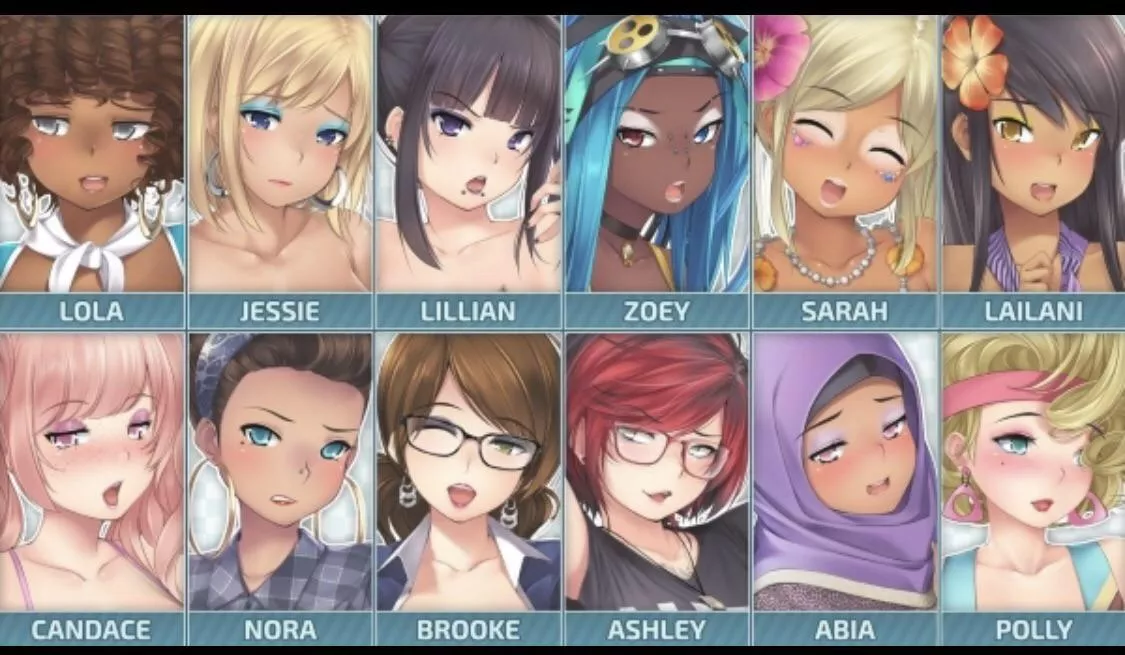 Which character from Huniepop 2 would you wanna spend your life with? Not counting Lola and Jessie.