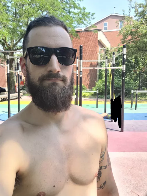 40°C workout in Montreal 🤟🔥