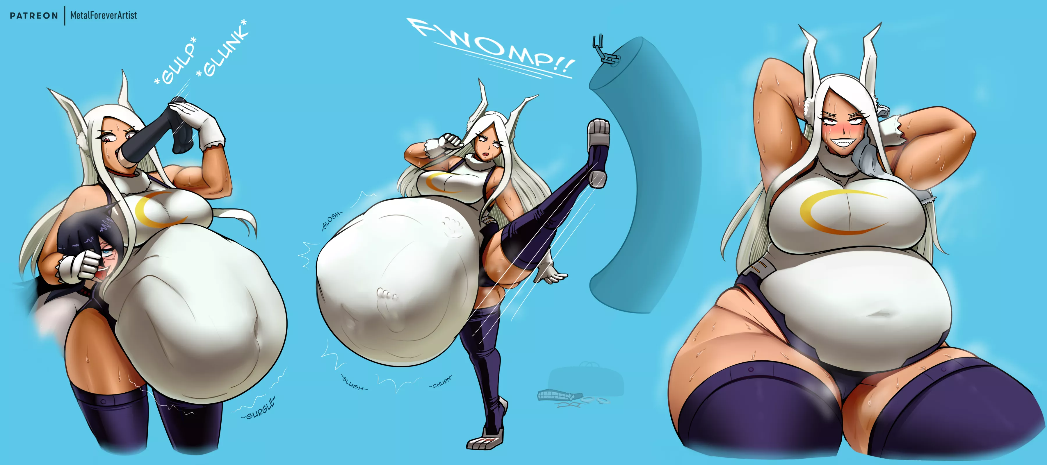 {comic} Mirko's Workout Routine (Metalforever)