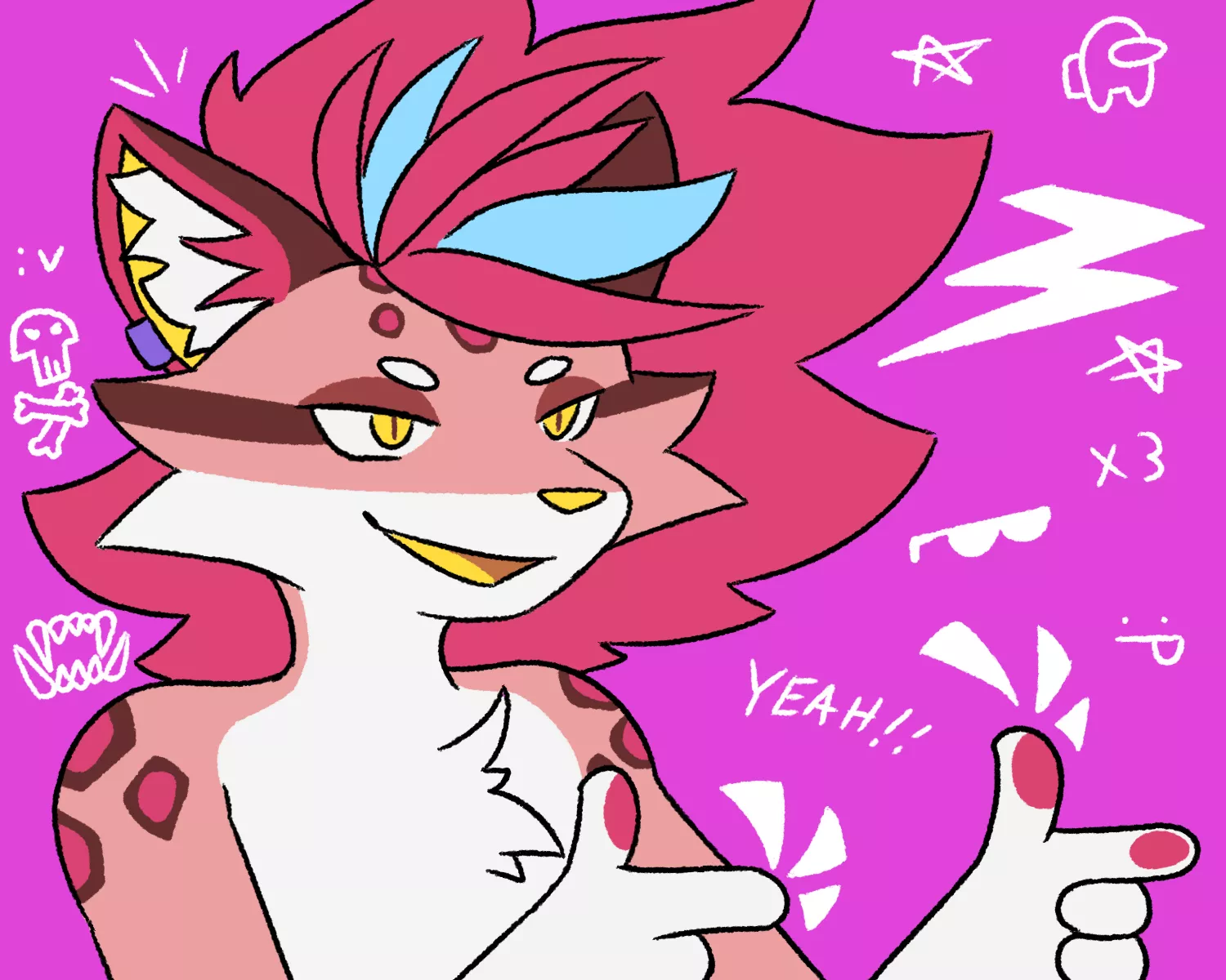 cool :P (art by me @milky_nyom)