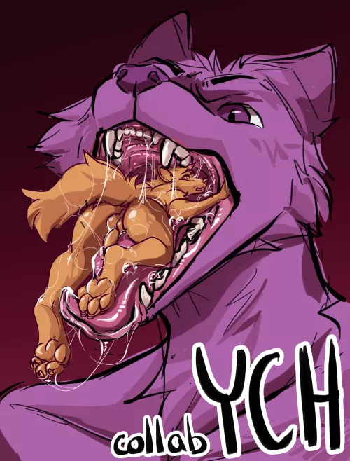 {Image}YCH collab with my friend (by me + Kellwolfik)