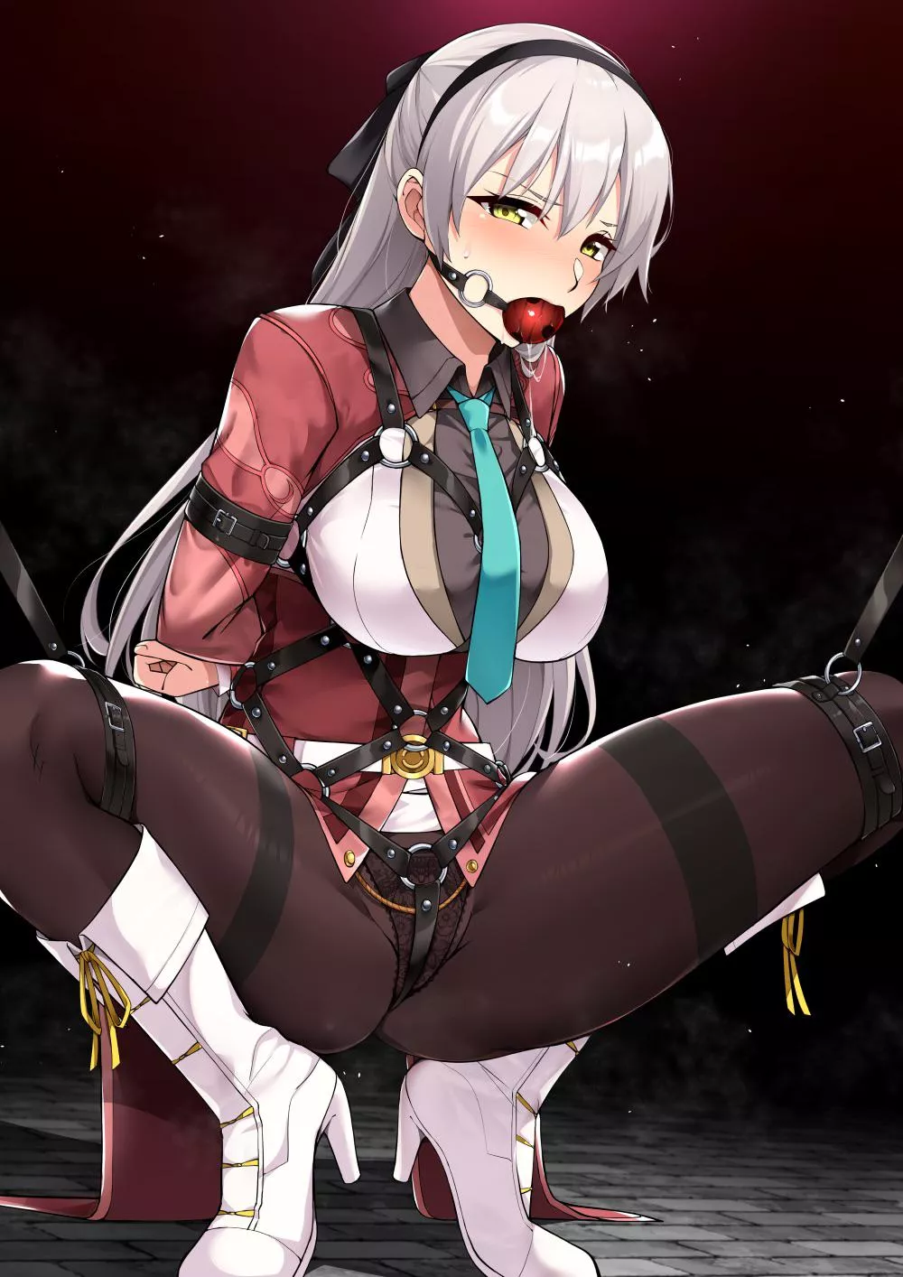 She’s So Tightly Restrained She Can’t Even Move Her Body