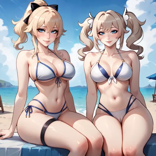 Summer sisters [Genshin Impact]