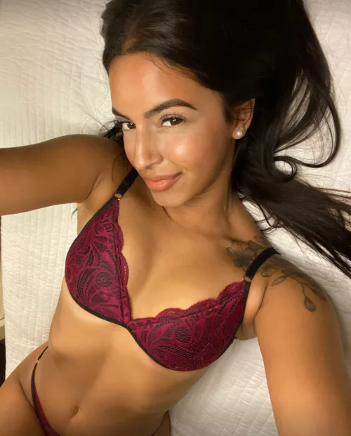 all the guys at the gym love my smile... and my tits!