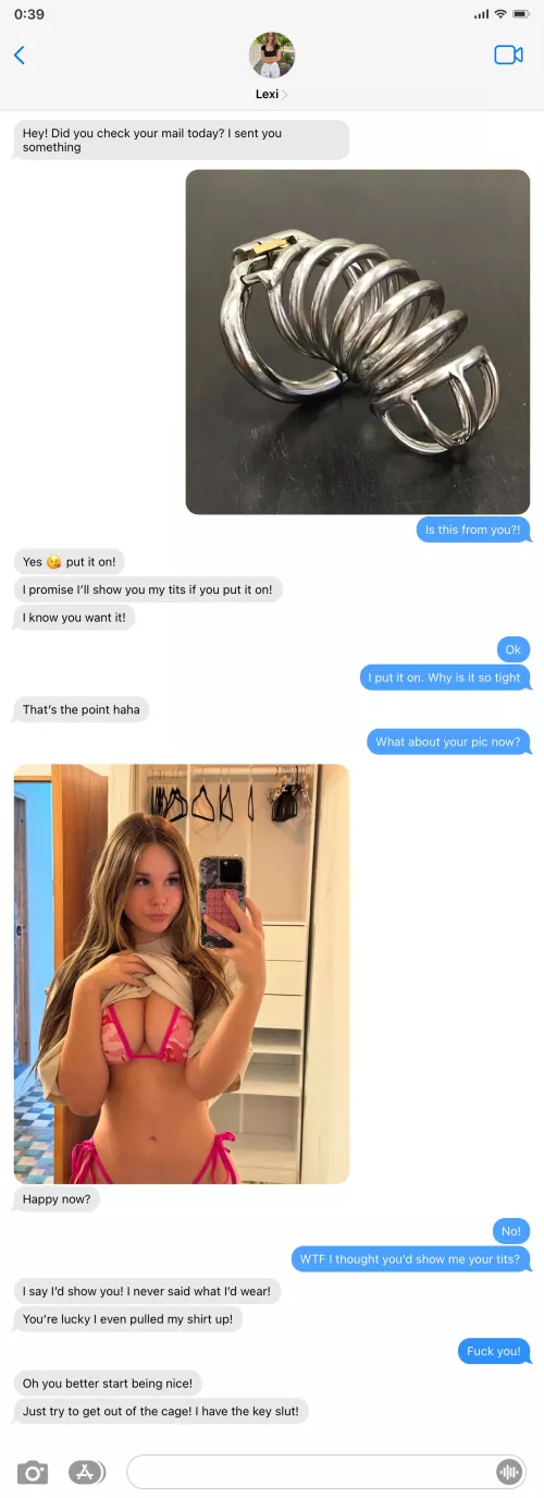 And you got so excited when your crush texted you…