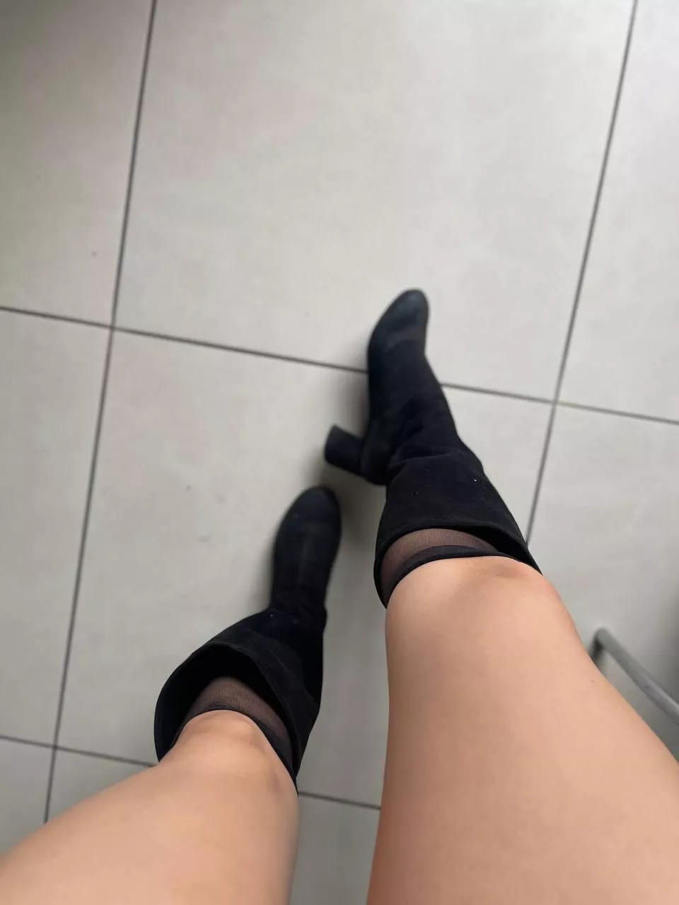 Do men like them like this, or do the boots have higher heels