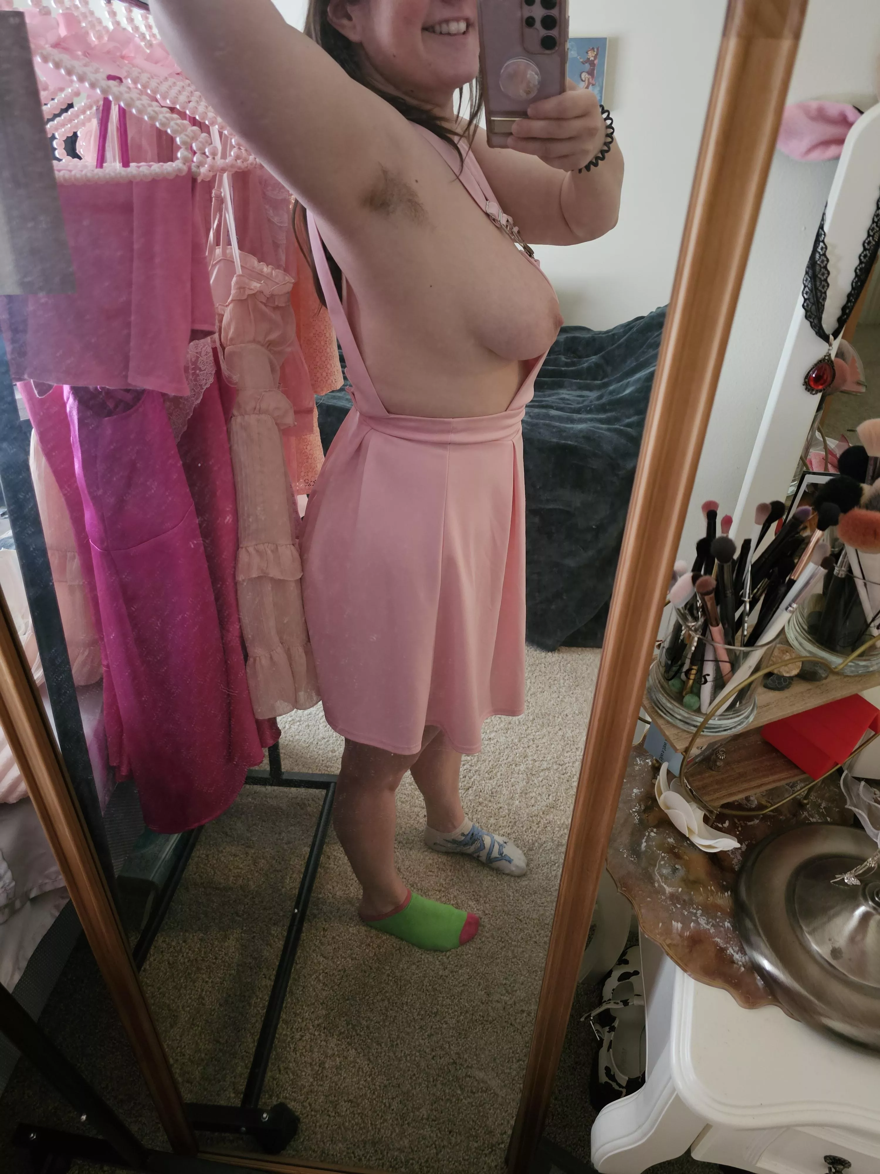 Hairy pits and hard nips