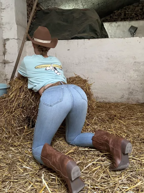 hay makes a good pillow