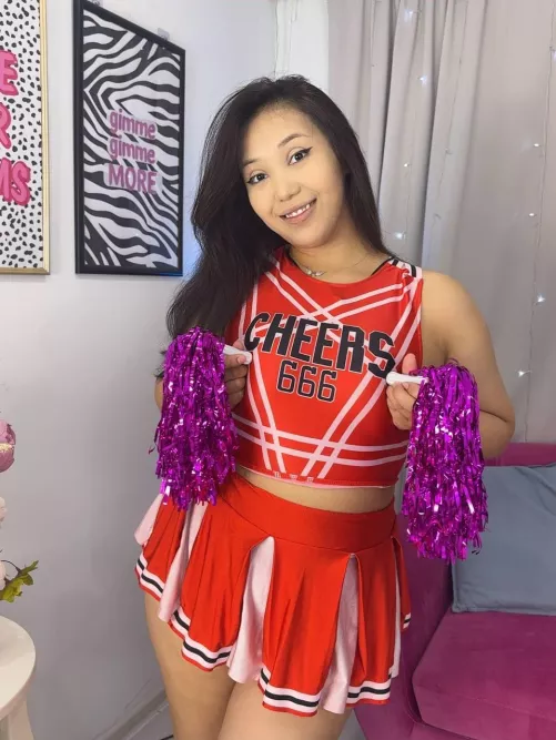 I know you dream of being in bed with a cheerleader