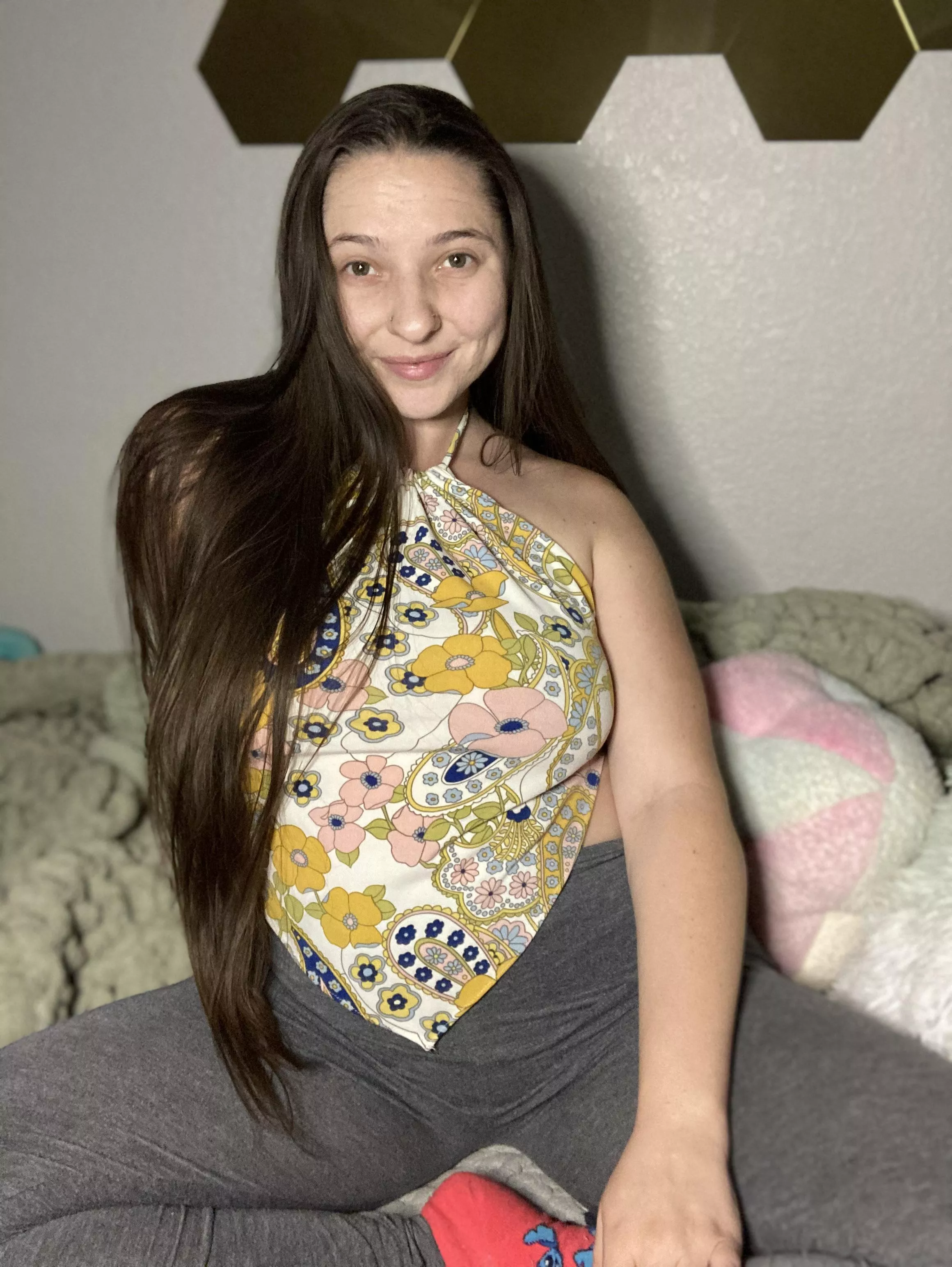 Long hair hippy at your service 