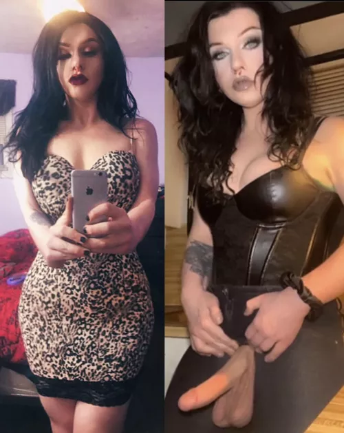 Look at what I’m hiding under this tiny dress 🫢