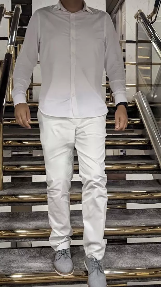 My coworker texted a photo she took of me and said 