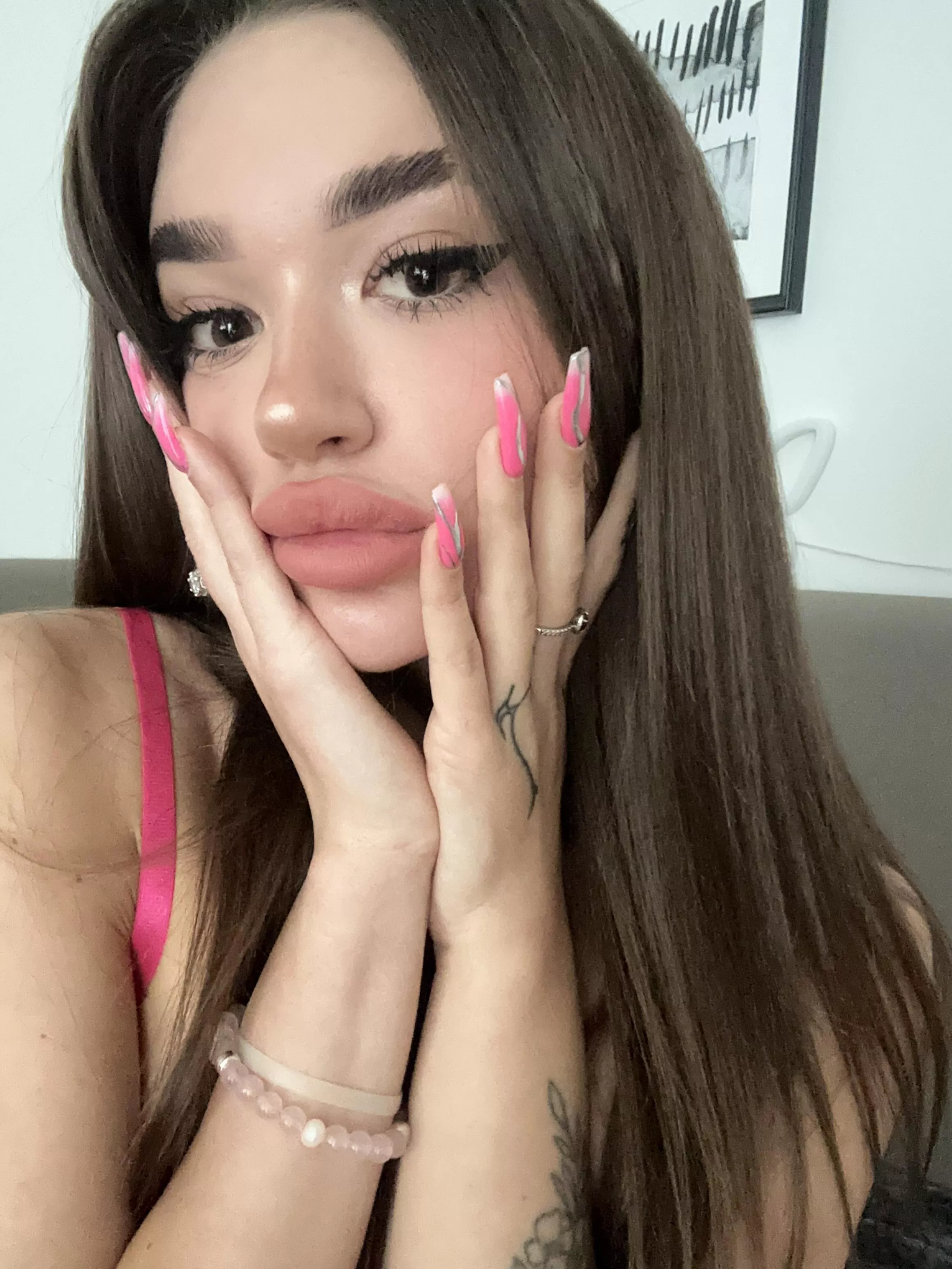 My nails are perfect for scratching your back, aren't they?