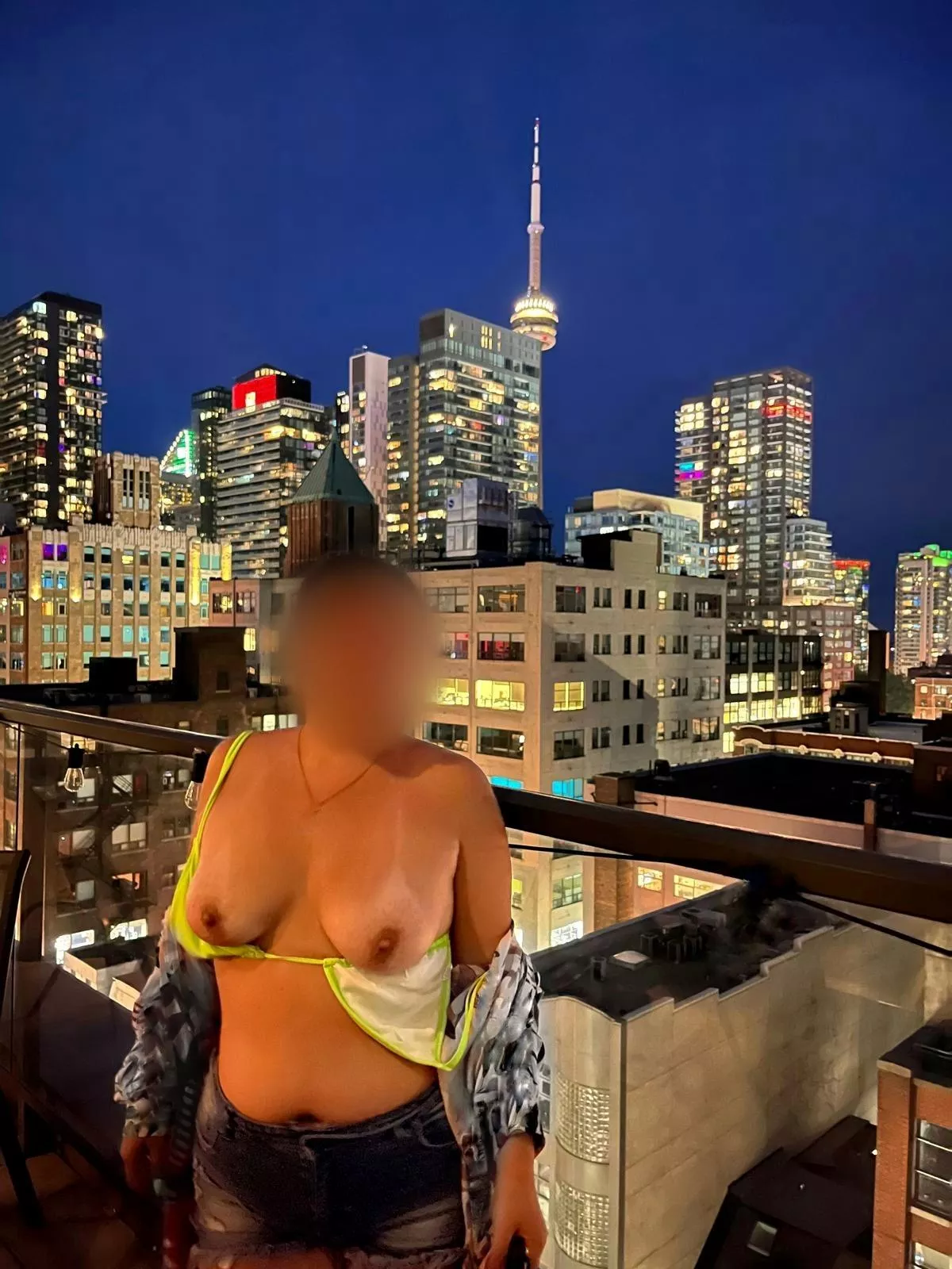 My tan lined boobies wanted to say hi