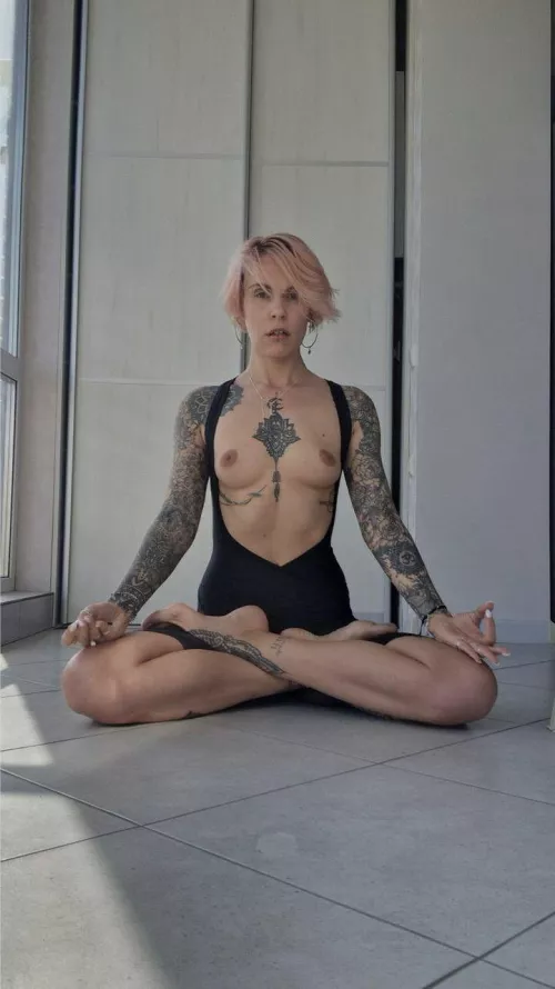 Namaste, and let your tongue do the yoga with these nipples.