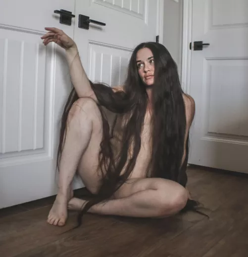 reaching for (self shot)