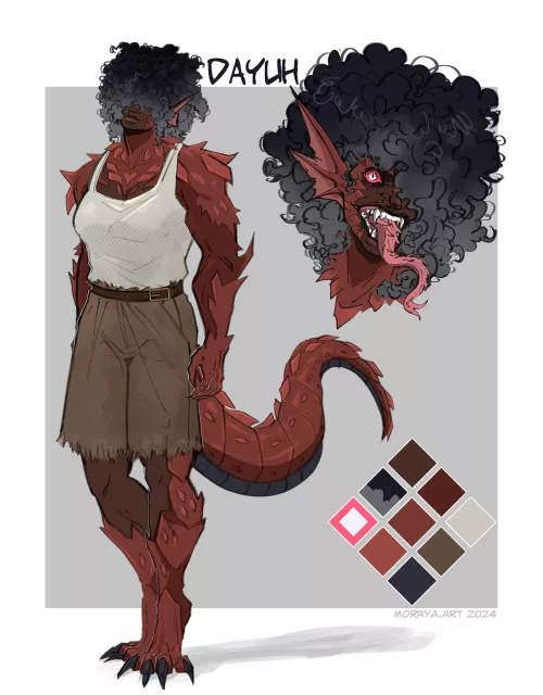 Salamander Milf i've designed for a friend. 