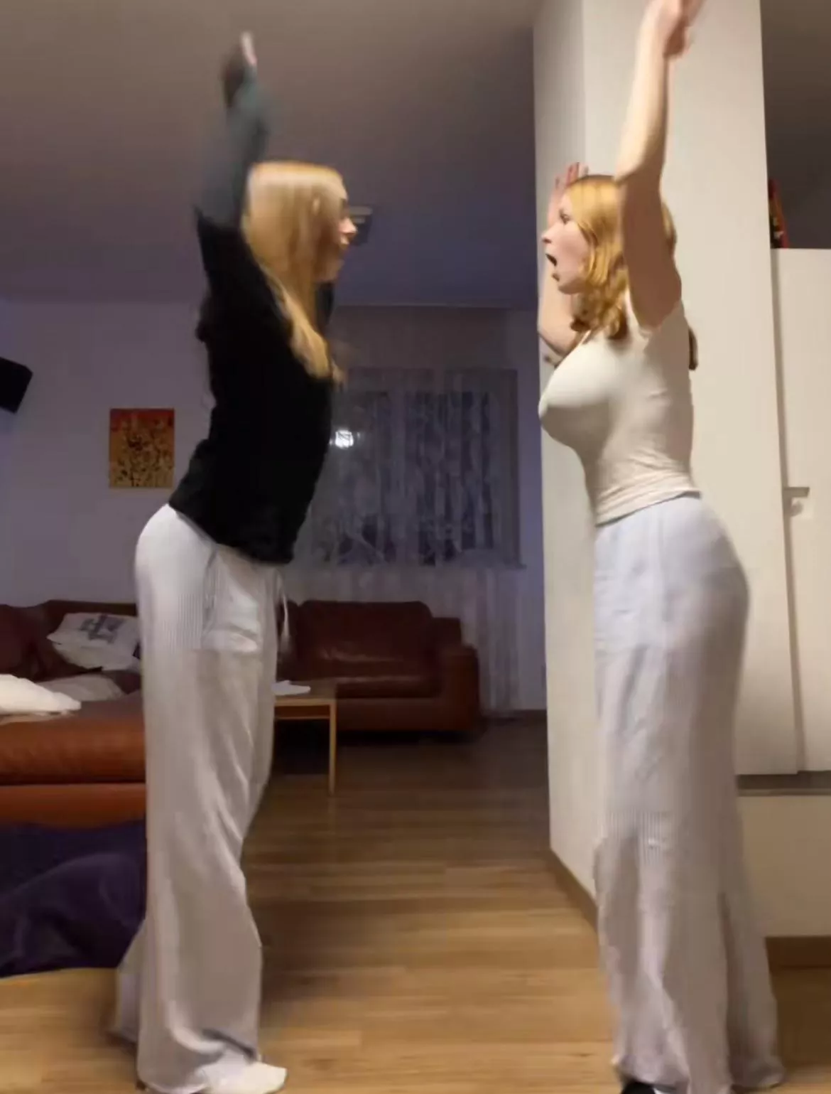 Two friends… right clears