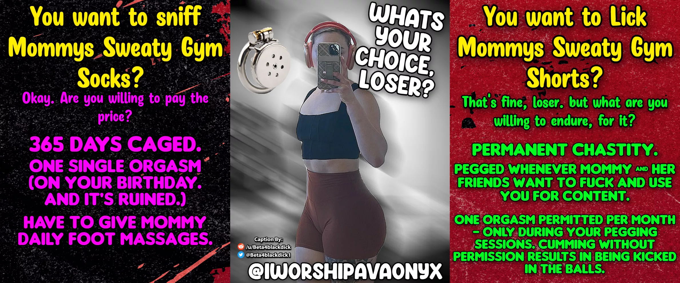 What's your choice, Loser?