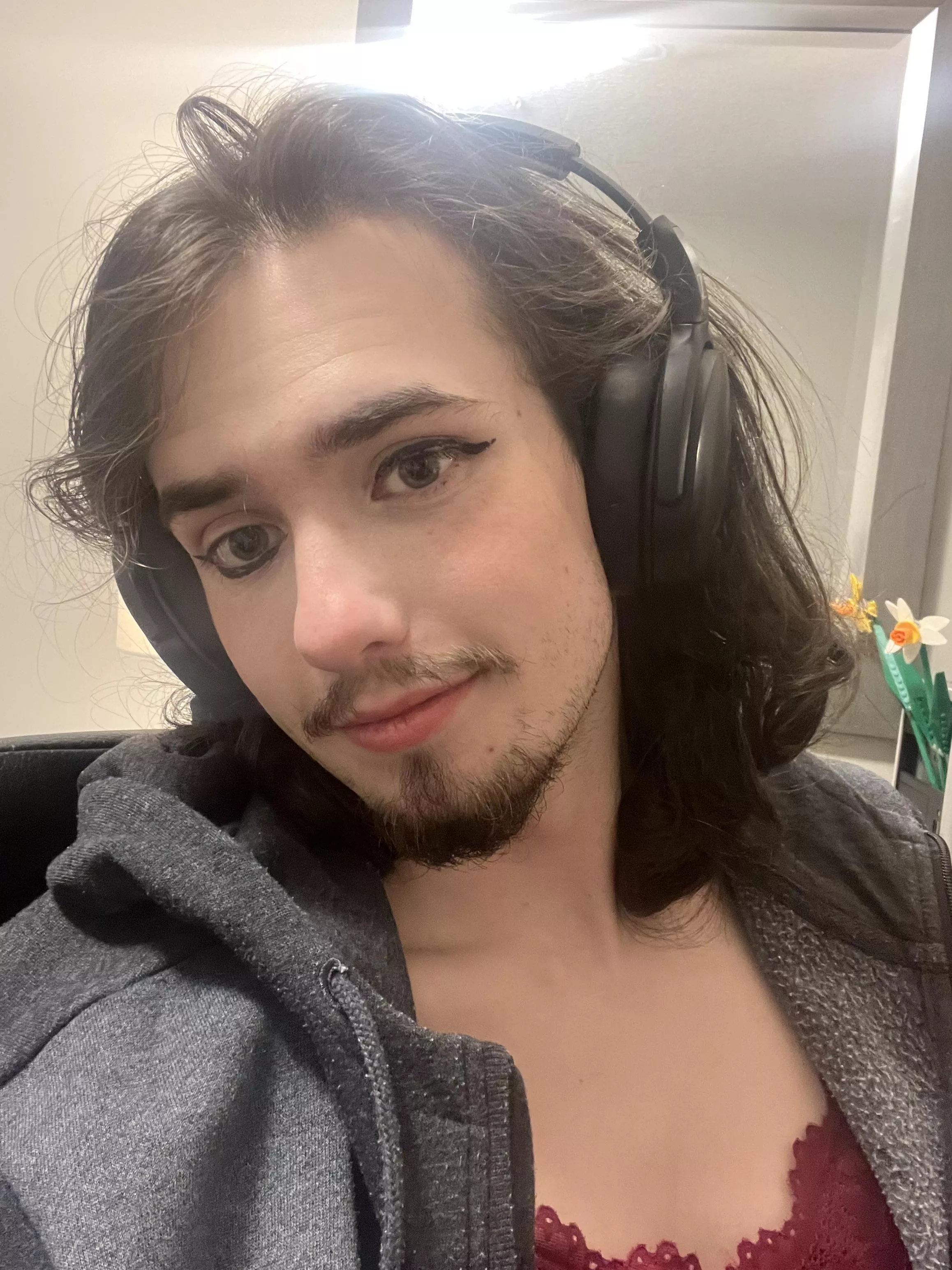 Attempted some makeup, thought I did pretty good