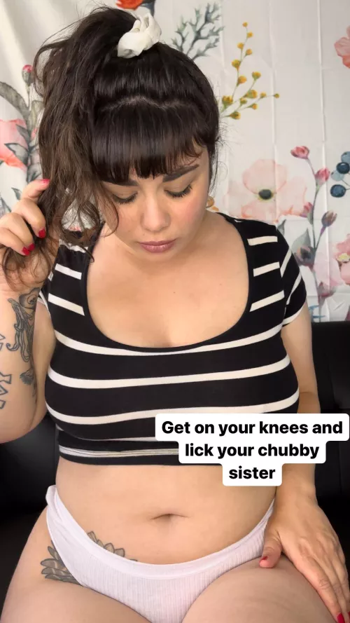 Do what your sister says 