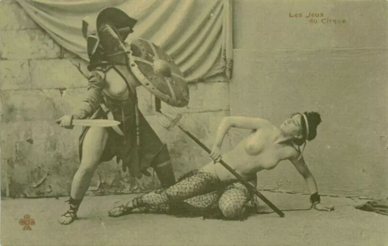 French postcard