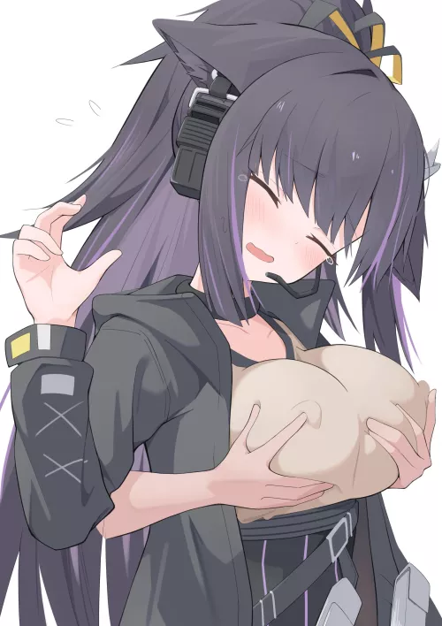 Grabbing Jessica from behind