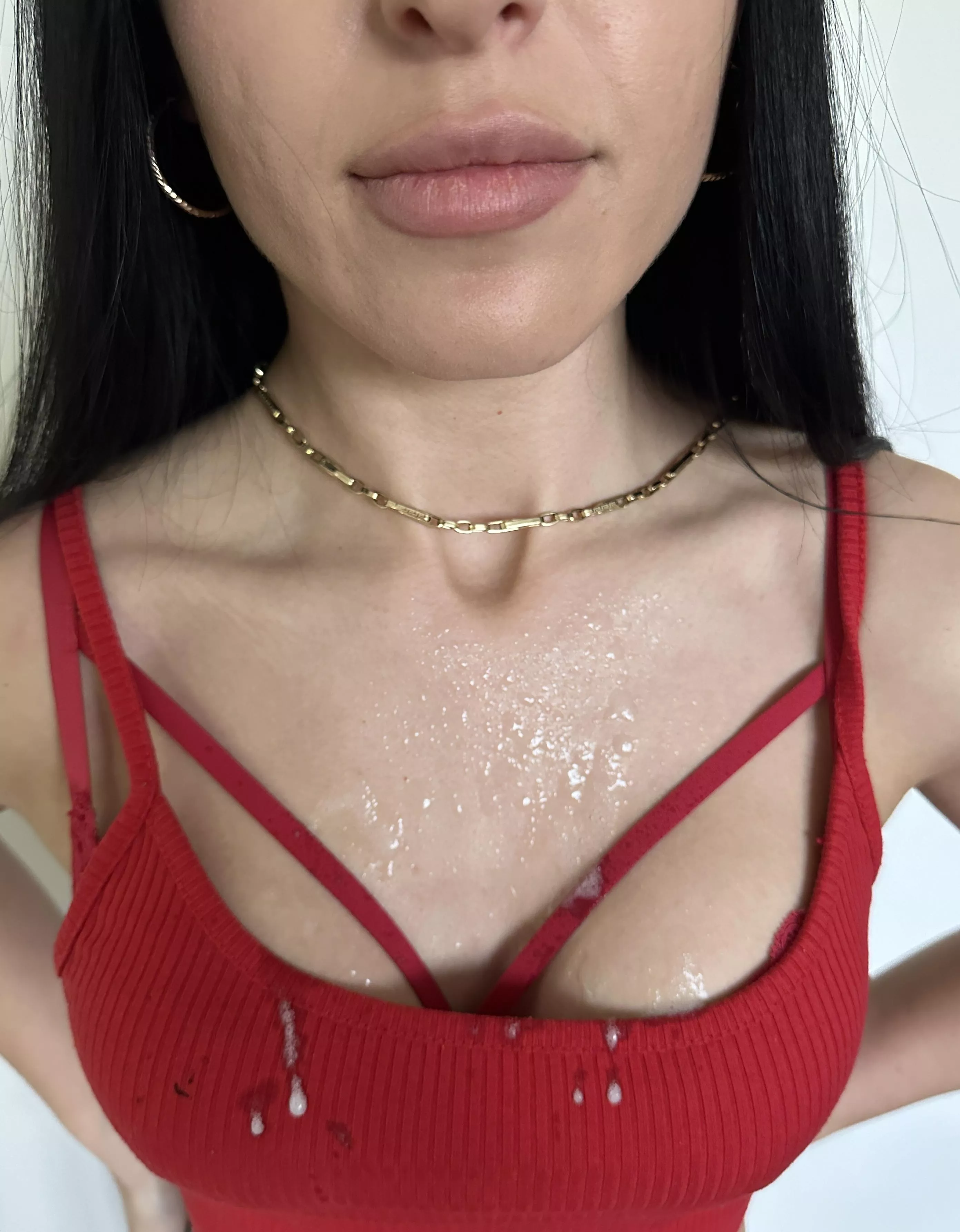 I could make you cum with my size  tits wrapped around them!!!