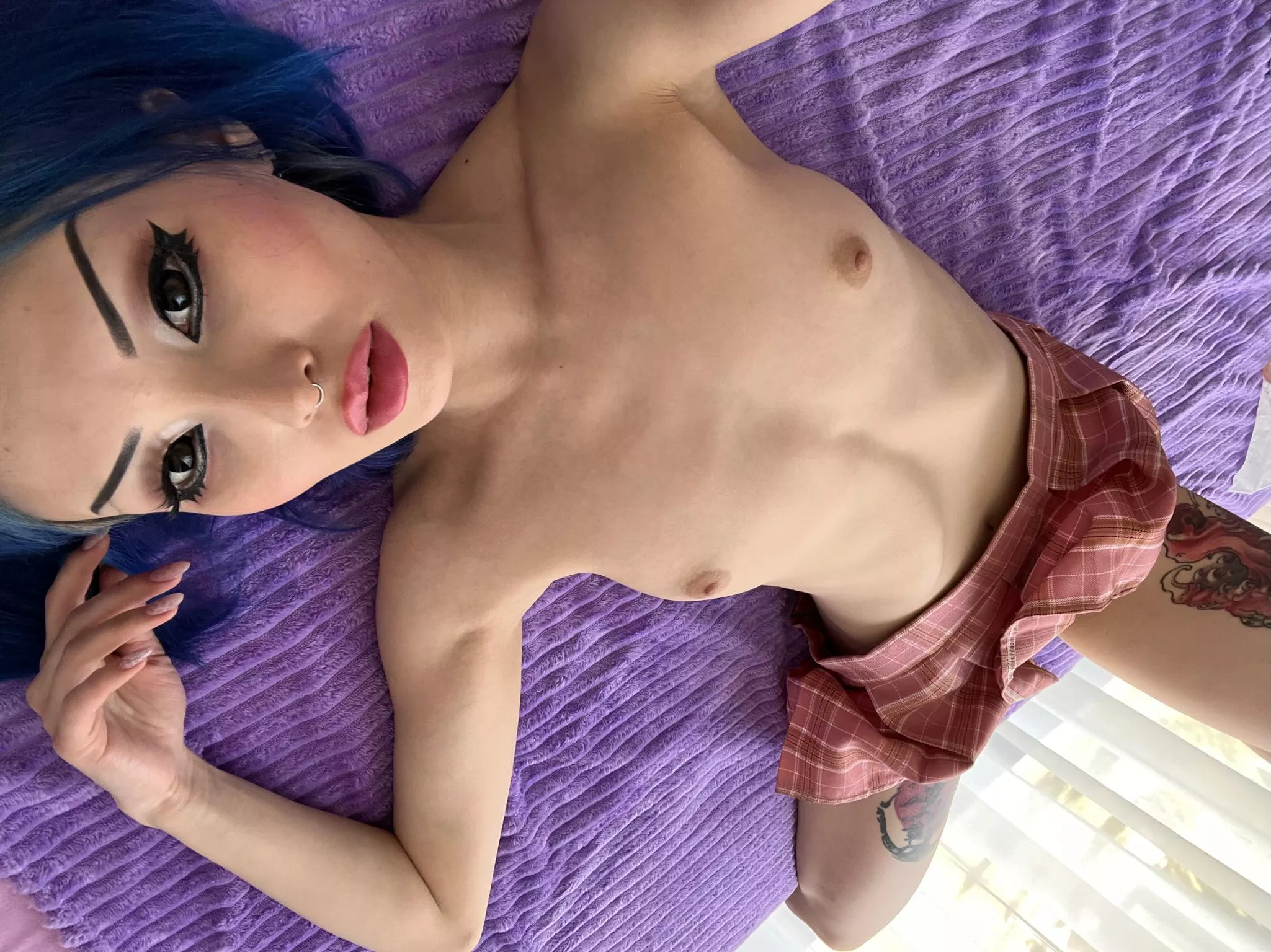 I like to keep it natural all over me