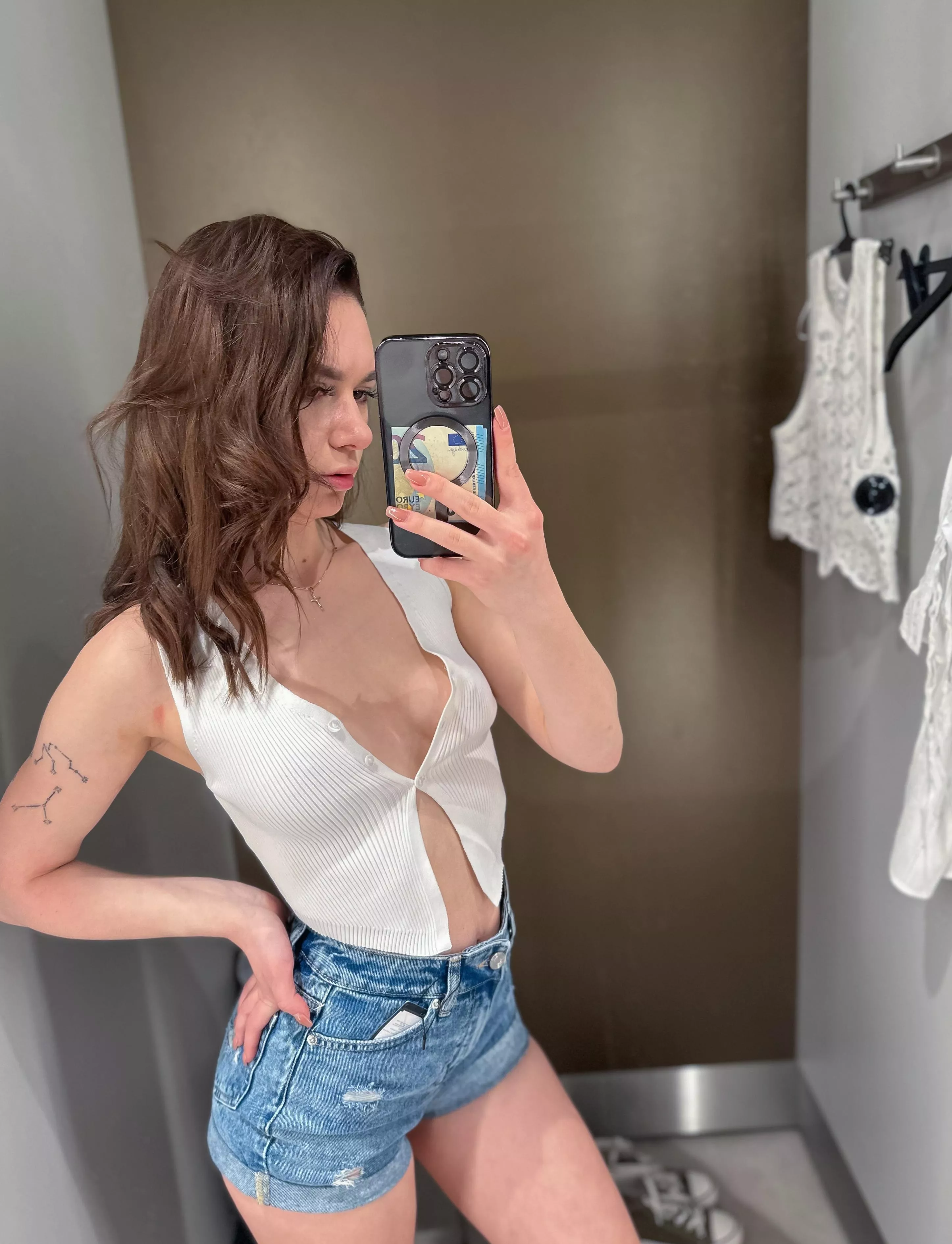 I think this blouse is too revealing